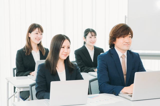 社員教育の写真